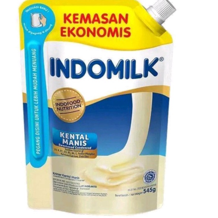 

Paket Ekslusif Indomilk Plain Kental Manis Susu 545 g Kemasan Pouch