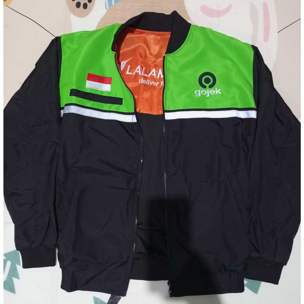 BANYAK PILIHAN JAKET LALAMOVE BOLAK BALIK// GOJEK LALAMOVE// MAXIM LALAMOVE// GRAB LALAMOVE TERBARU 