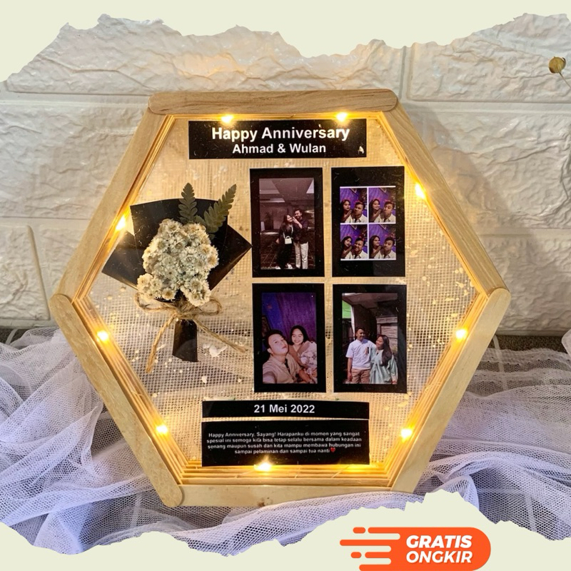 

Frame 3d• kado ulang tahun • wisuda • wedding dll