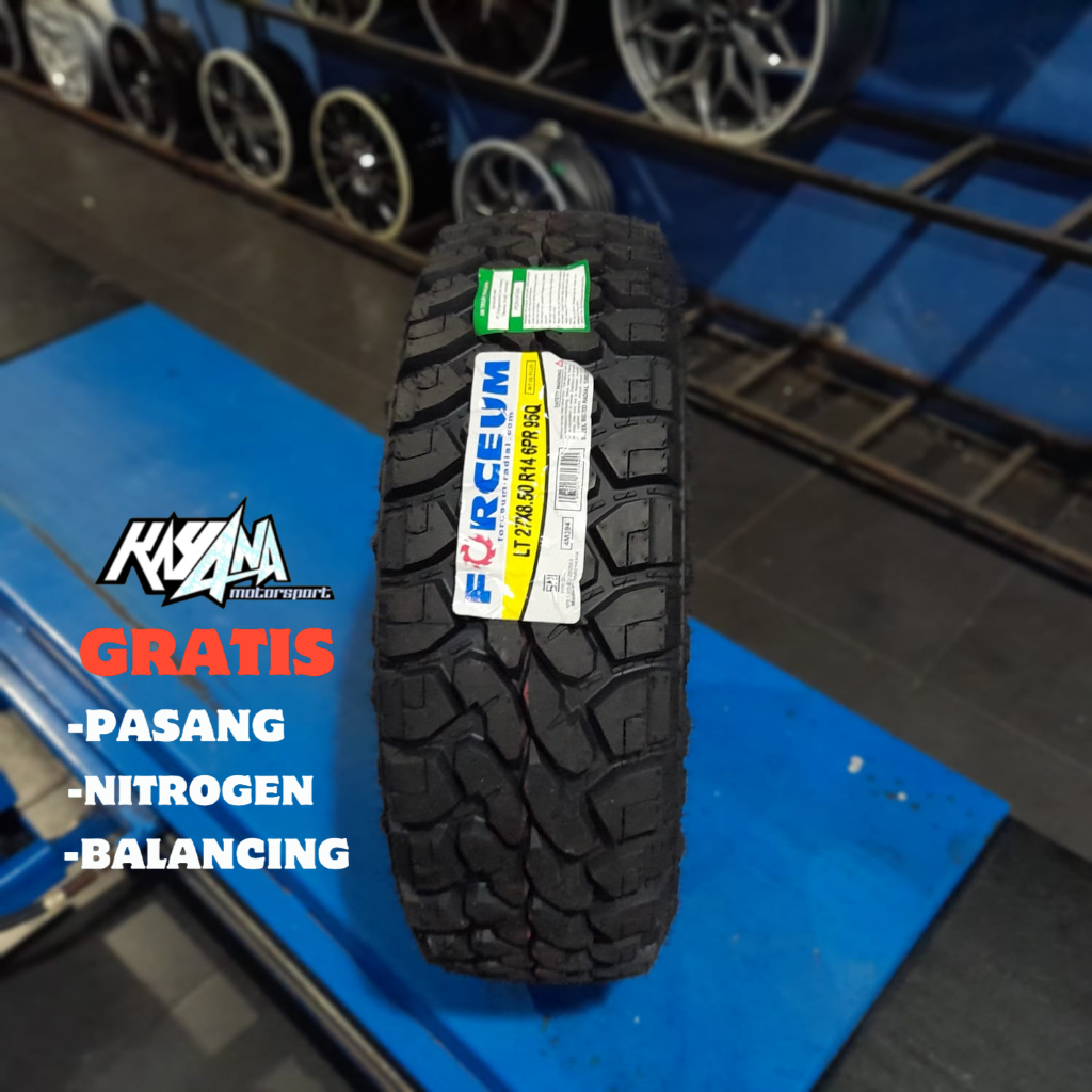 Ban Mobil Offroad R14 Ukuran 27X8,5 R14 Forceum MT08