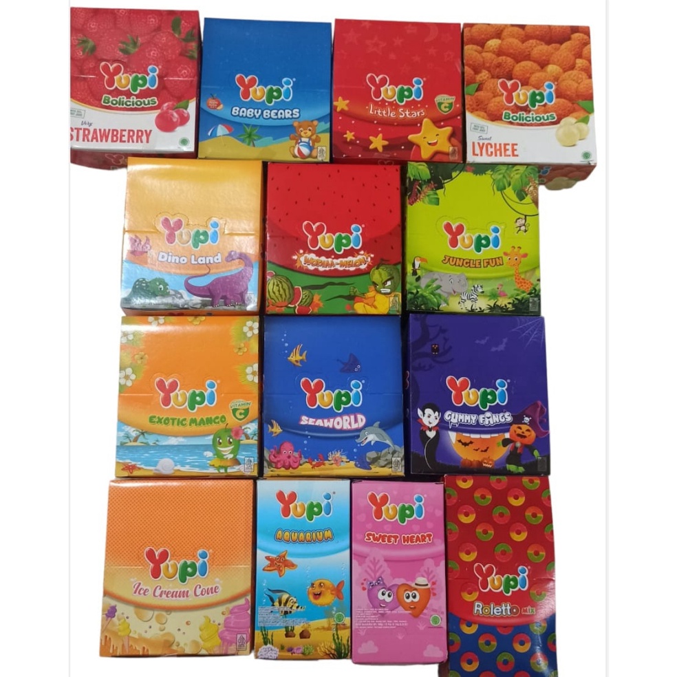 

Produk Terbaik Yupi BOX Permen Jelly Gummy