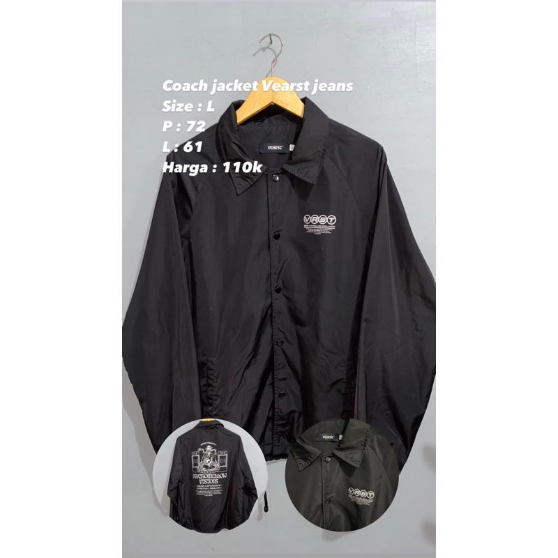 coach jacket vearst jeans