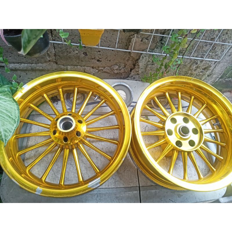 Velg racing power nmax n Max yamaha old lama pelek kelengkapannya sesuai difoto layak pakai norxx