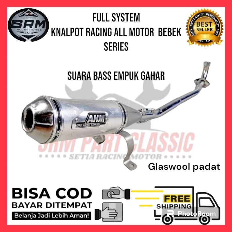 Knalpot racing ahm revo fi revo 110 revo absolut blade