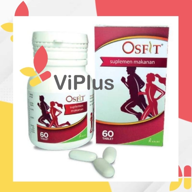 OSFIT TABLET ISI 60 SUPLEMEN TULANG - OSFIT FILCO - KALBE