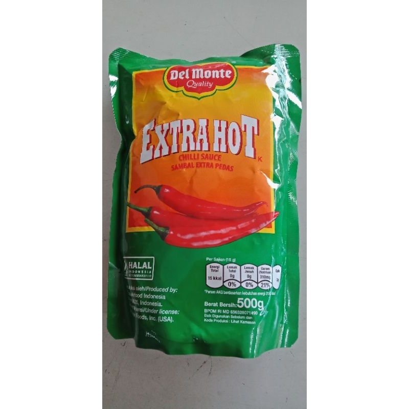 

delmonte extra hot 500gr