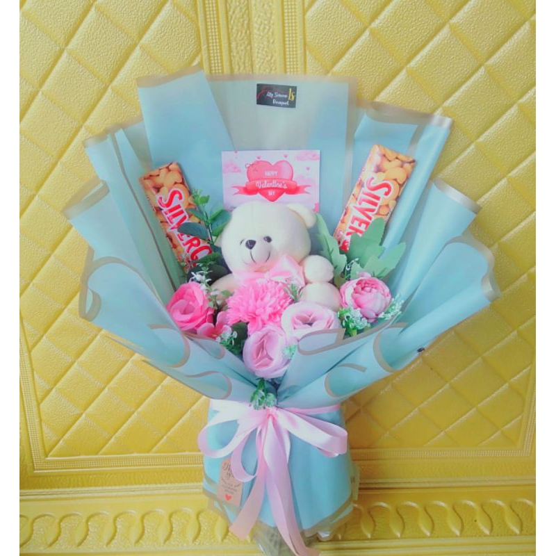 

Buket Valentine, buket coklat