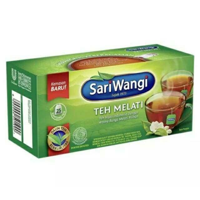

SariWangi Teh Melati 25 Kantong Teh 50 gr