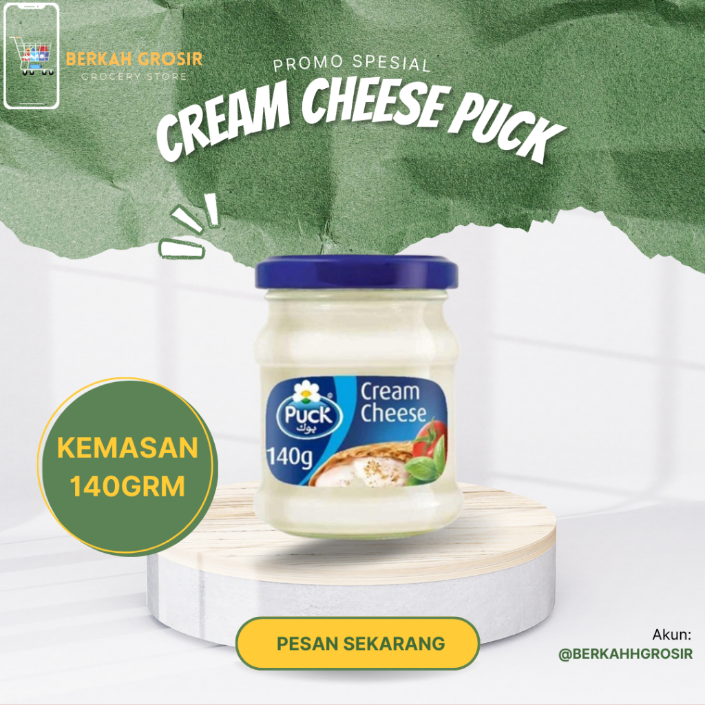 

KEJU OLES CREAM CHEESE PUCK 140GRM