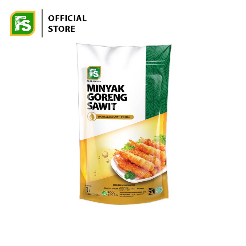 

minyak goreng premium food station 1liter