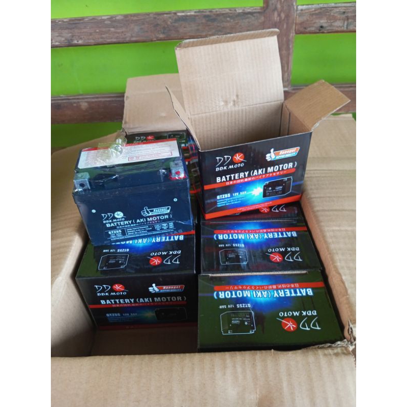 AKI MOTOR DDK cocok buat motor Beat,Vario karbu (GTZ5S)