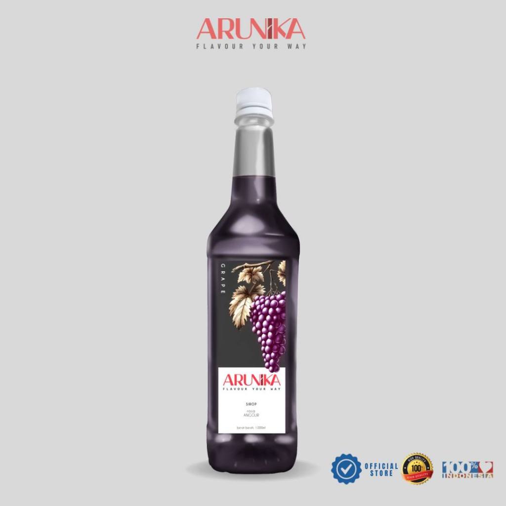 

Grape/ Anggur Arunika Syrup 1000ml