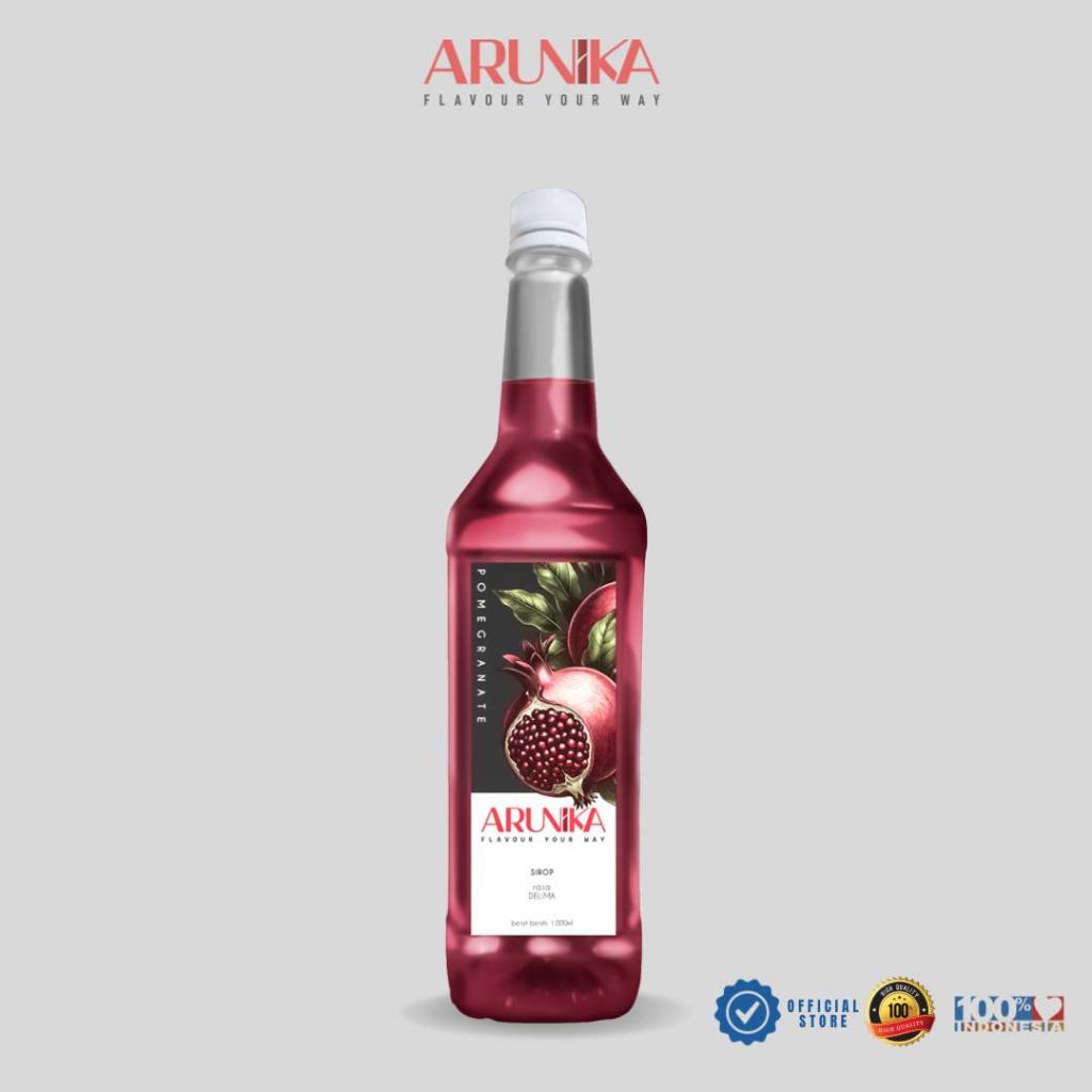 

Pomegranate/ Grenadine/ Delima Arunika Syrup 1000ml