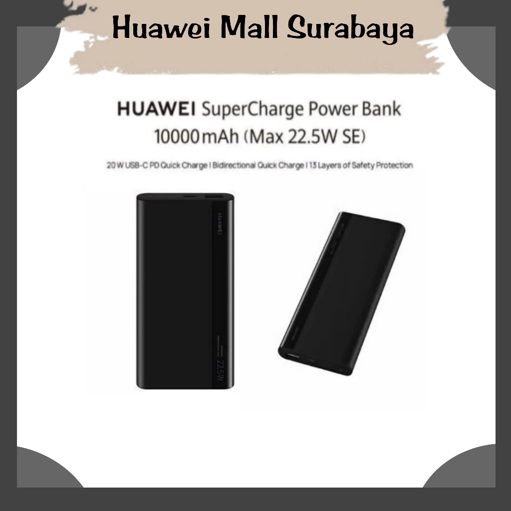 Huawei CF030 QuickCharger Powerbank 10000mAh 22,5 watt Type C