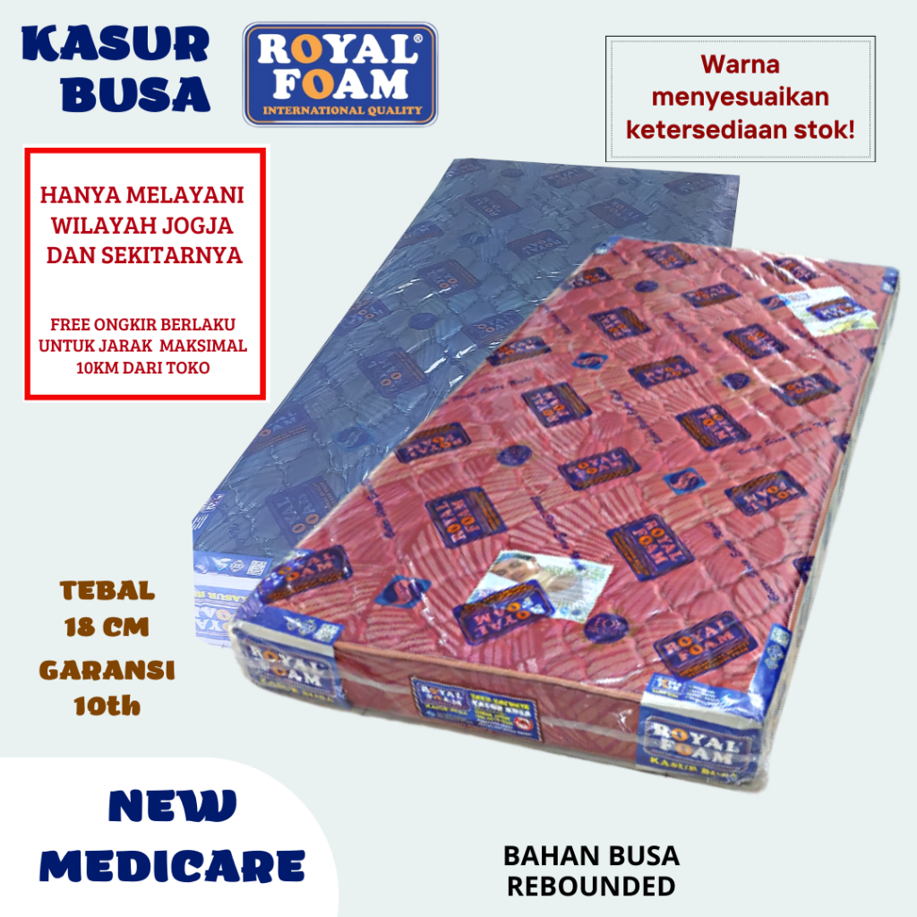 kasur busa royal medicare