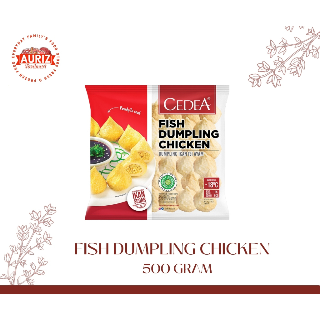 

CEDEA Fish Dumpling Chicken 200 g & 500 gr