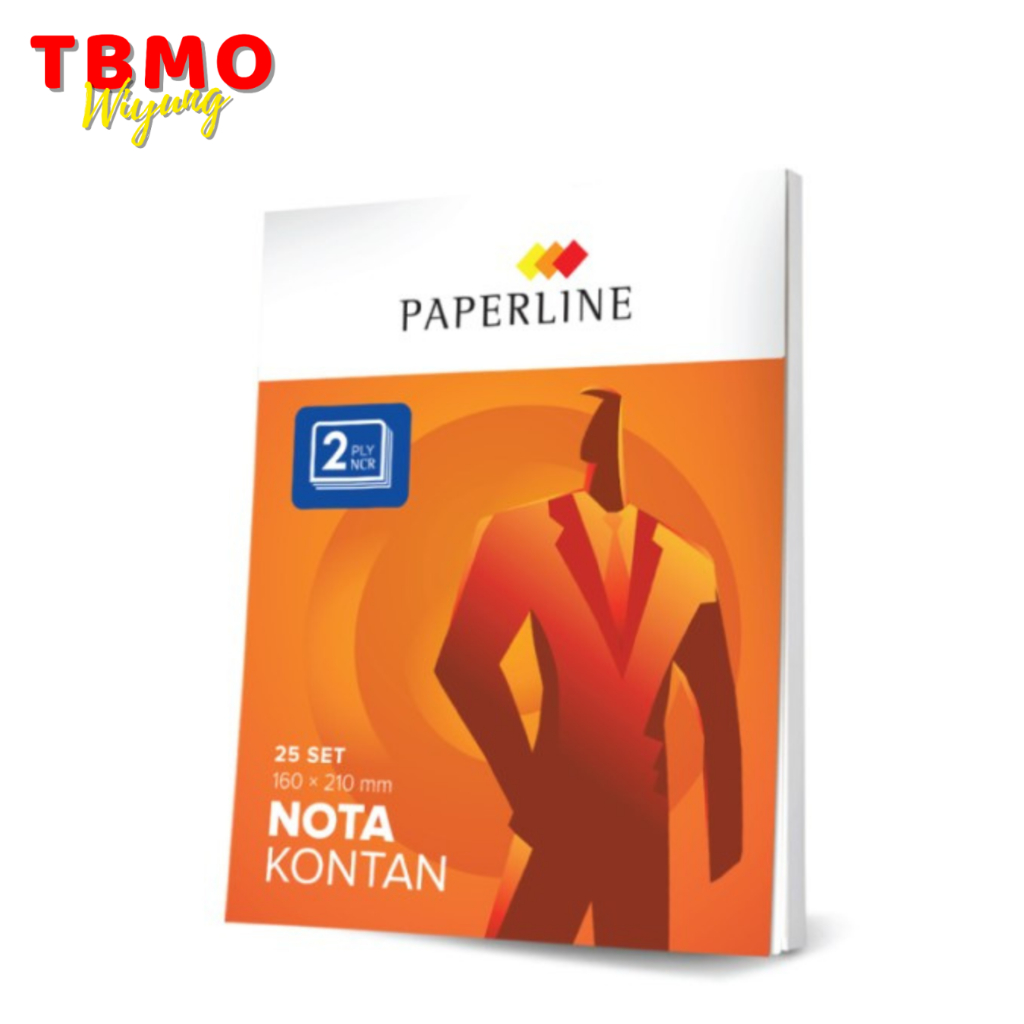 

TBMO Nota Kontan Paperline B2 / Nota Kontan Besar Ecer Per pcs