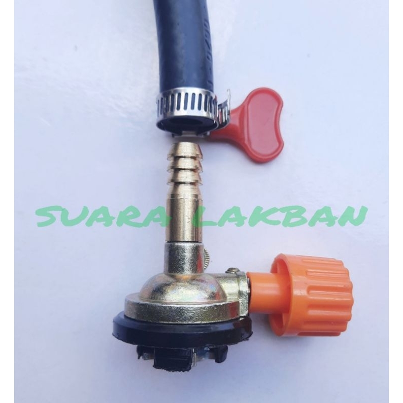 KONEKTOR GAS KALENG WATER HEATER DAN KOMBINASI LAS OKSIGEN