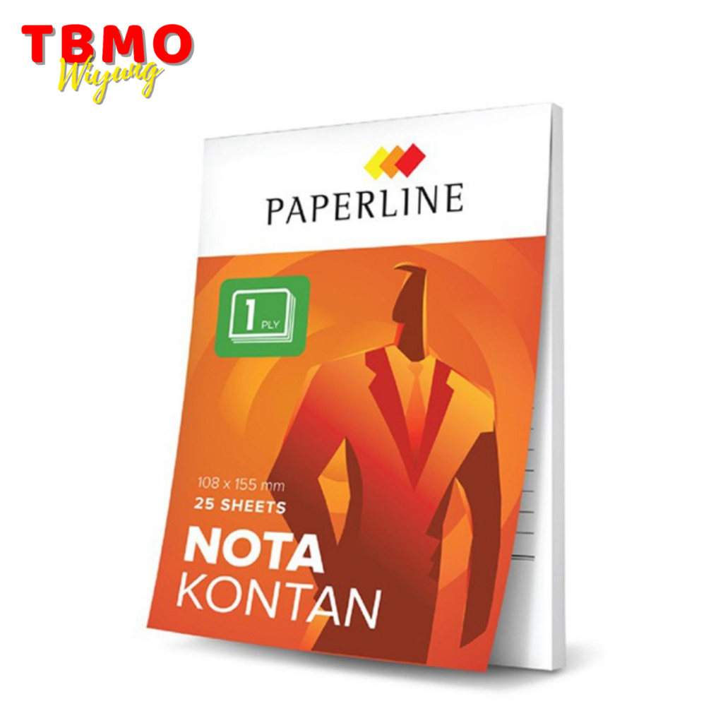 

TBMO Nota Kontan Paperline K1 / Nota Kontan Kecil Ecer Per Pcs