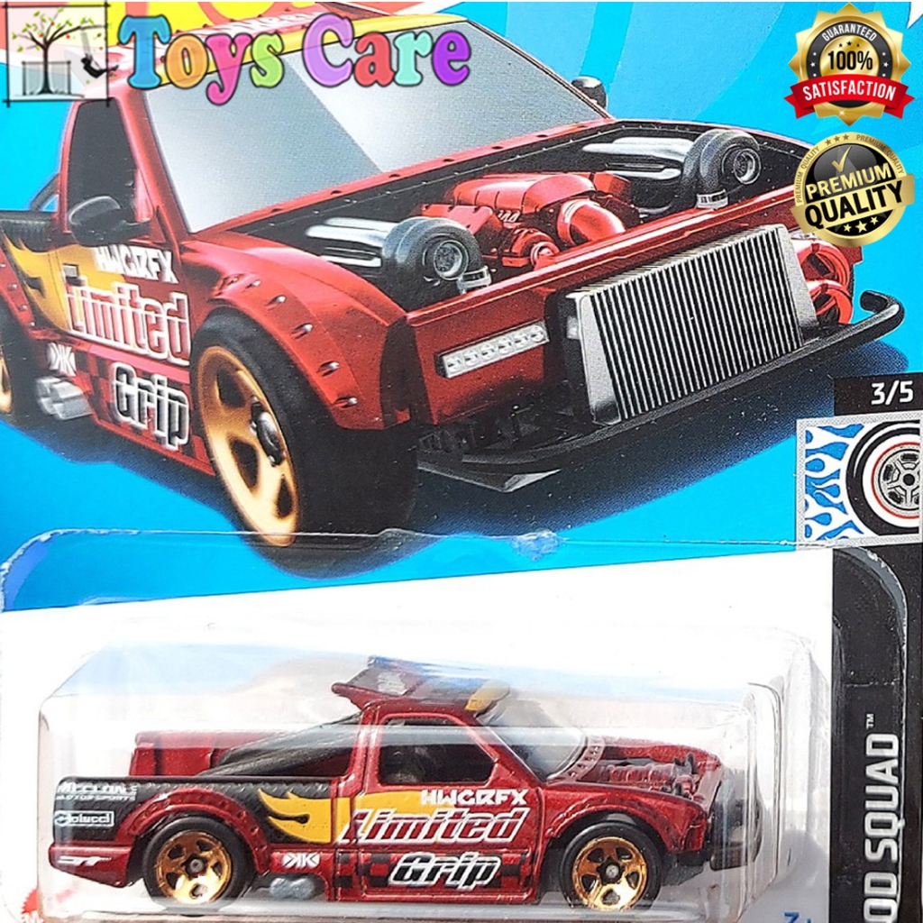 Hot Wheels Limited Grip Merah Truck Pickup Hotrod Hotwheels Original Mattel