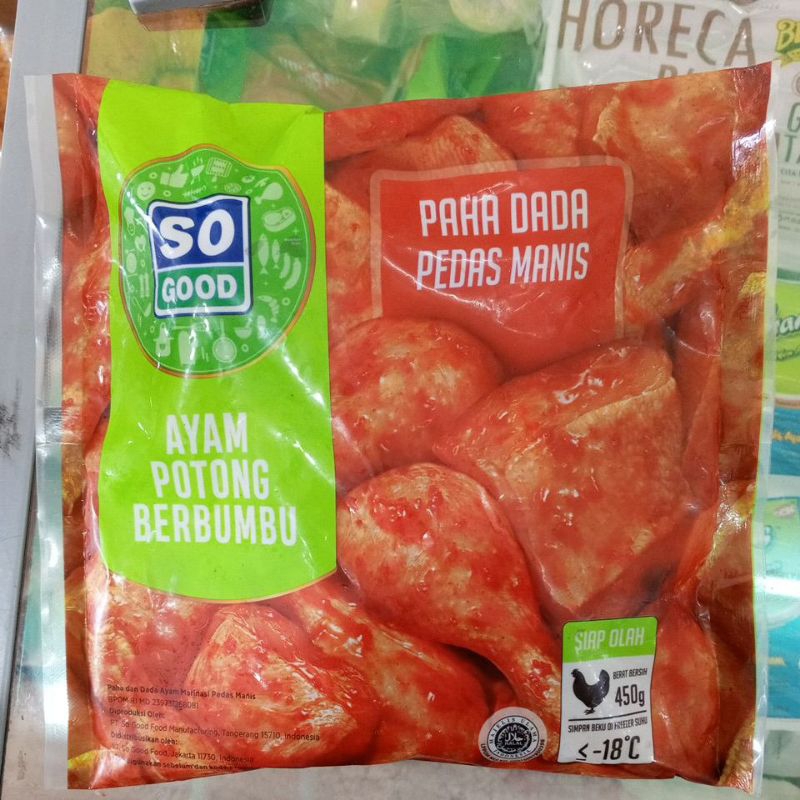 

So good ayam bumbu pedas manis 450gr/ayam bumbu