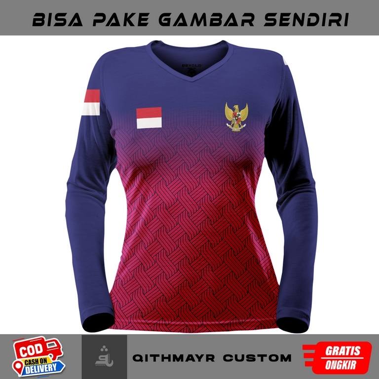 jersey kaos badminton bulutangkis / baju bulutangkis daihatsu indonesia master / kaos olahraga baju 