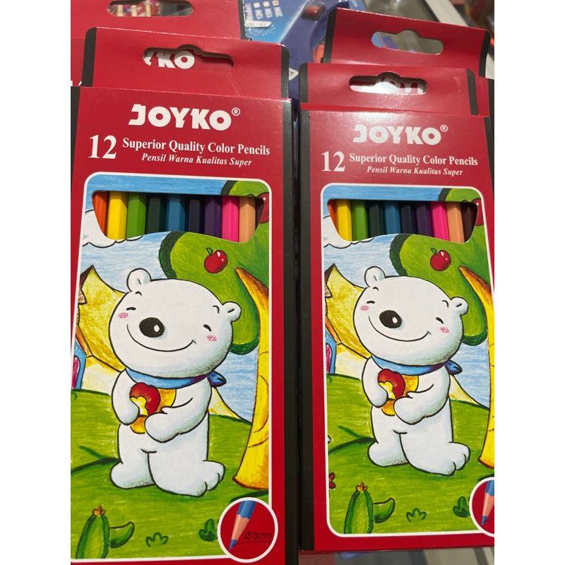 

Joyko Pensil warna isi 12