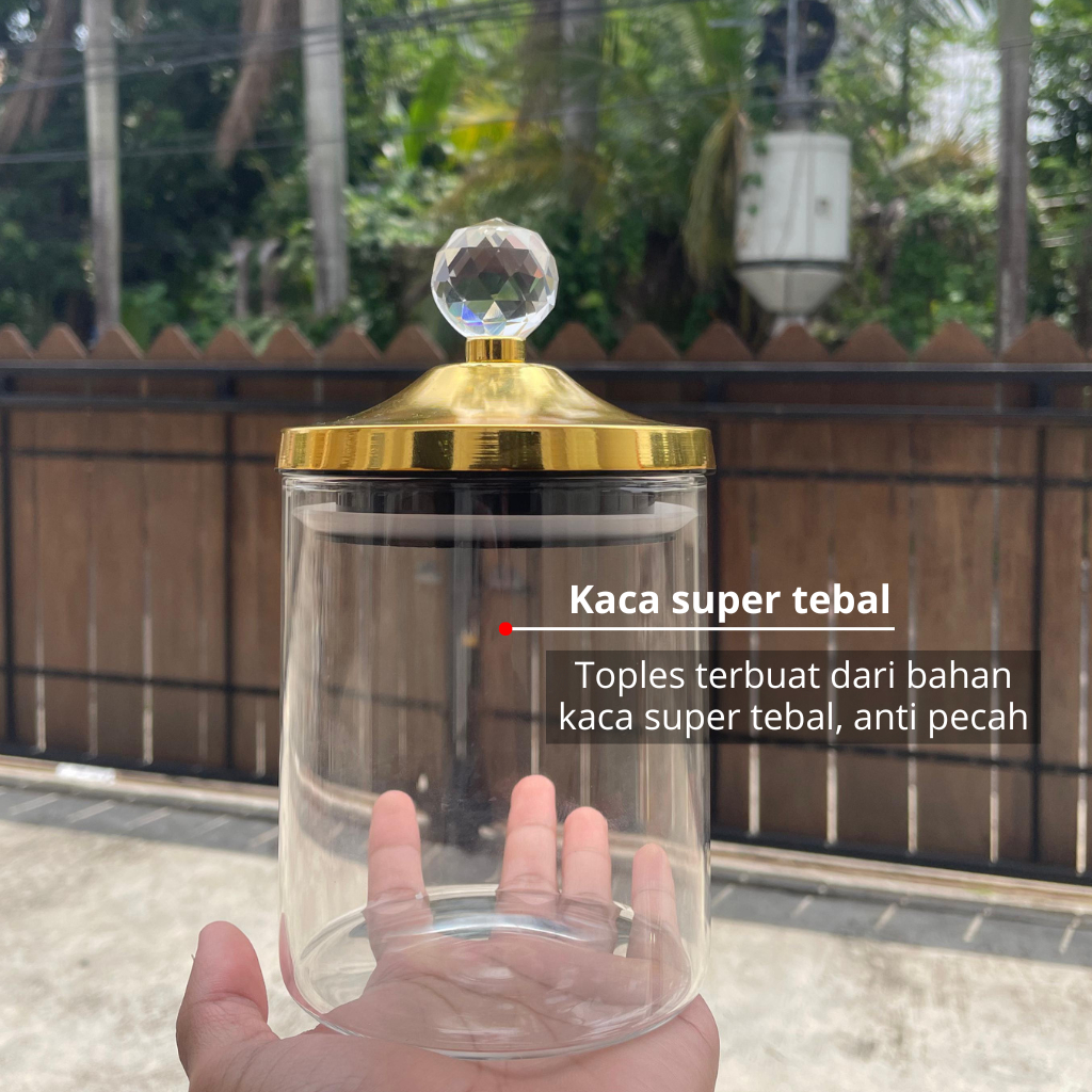 Jar love kedap udara / Toples multifungsi / Toples Kaca Jar Love SET / Snack Jar- Botol Kaca Hati