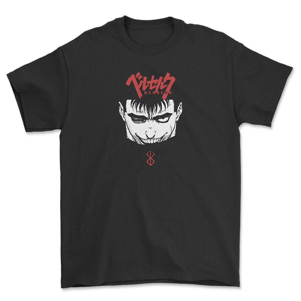 Kaos Anime Berserk Guts - T Shirt Manga Berserk