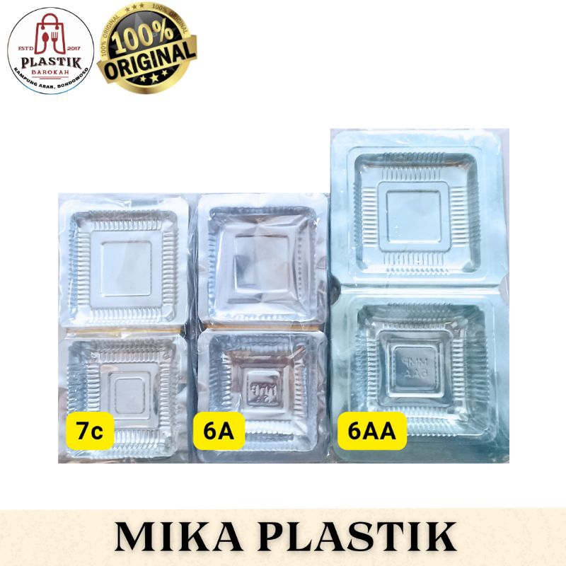MIKA 7C / MIKA LEMPER  ISI 100 / MIKA KUE / MIKA KECIL / MIKA MURAH/ MIKA 6A / MIKA 6AA