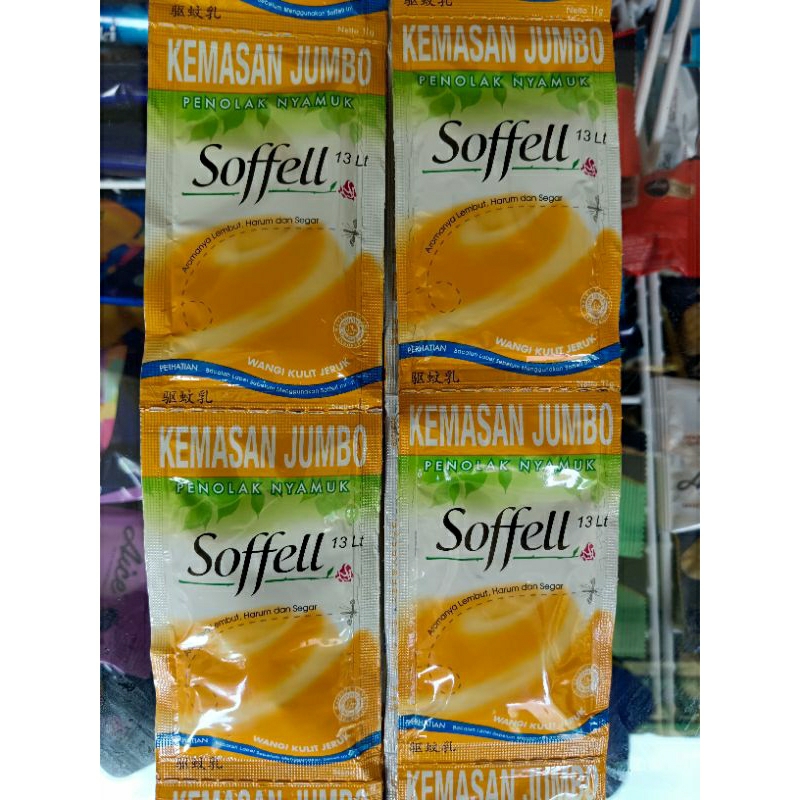 Lotion Anti Nyamuk Soffell 1 Renceng