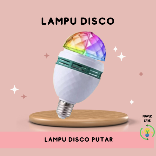 LAMPU DISCO/LAMPU DISCO PUTAR/LAMPU DISCO LED FULL WARNA