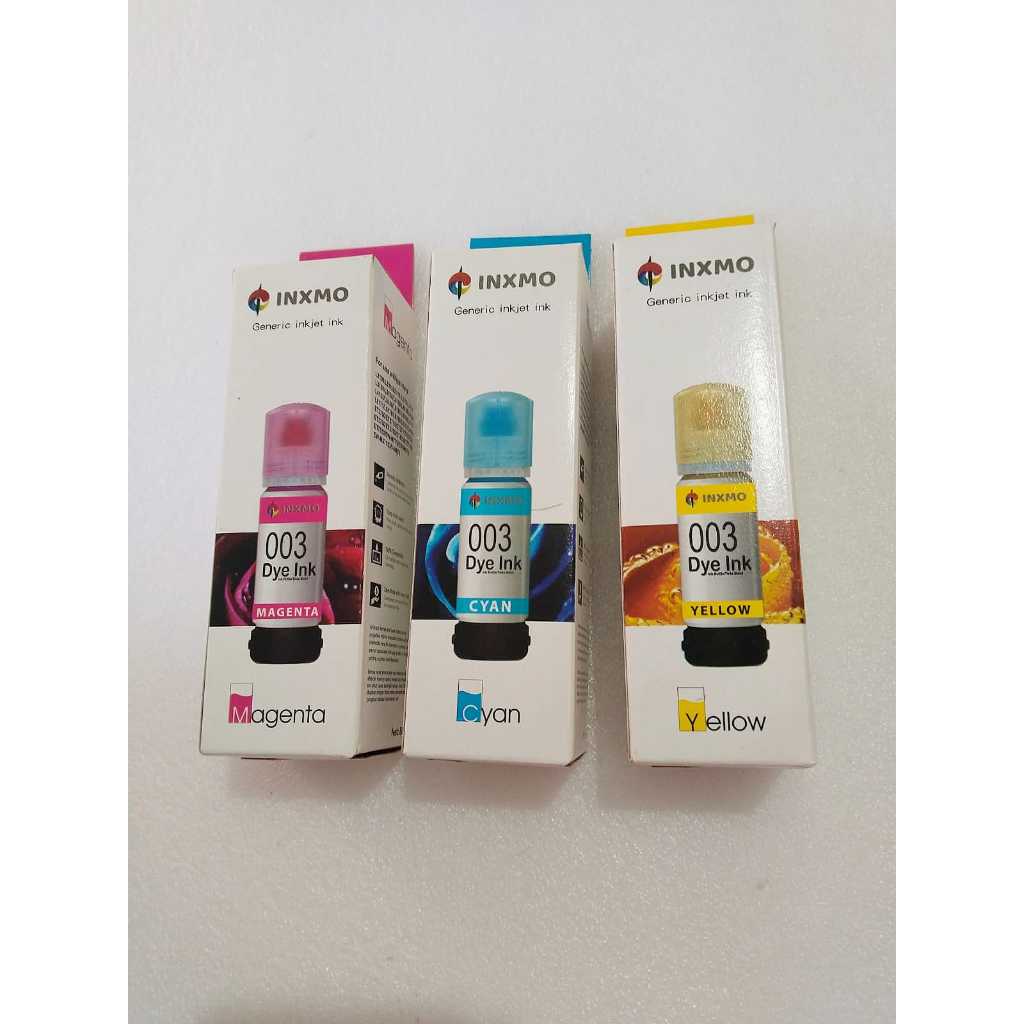 Tinta dye ink inxmo Compatible 003 Epson L3110 L3111 L3118 L3119 L3150