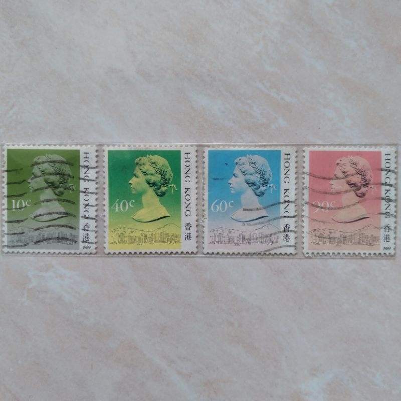 

Perangko Prangko Kuno Hongkong 4 Pcs 1987-1989 - YN1151