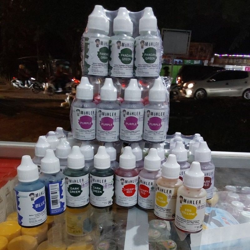 

pewarna makanan dan minuman berat 30 gr