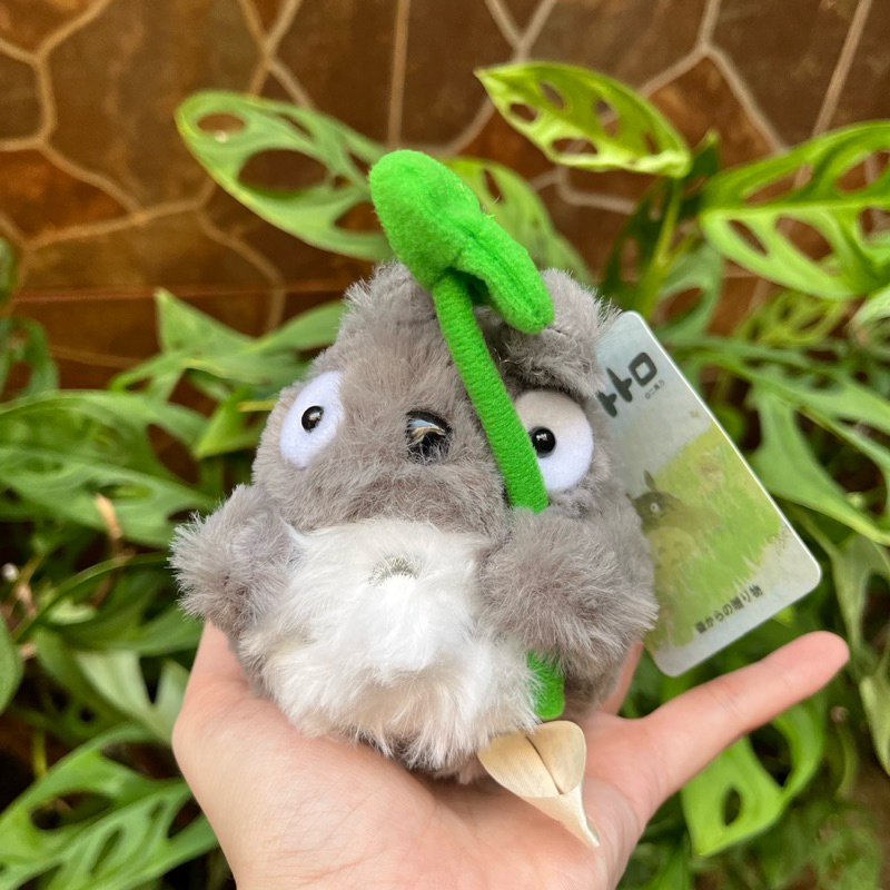 GHIBLI STUDIO TOTORO - Original plush toy boneka tarik getar activity