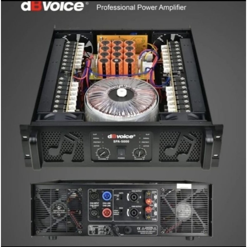 Audio Power dB Voice SPA 5000 Original Amplifier db voice SPA 5000 Class GB sound power