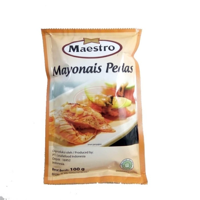 

Maestro Mayonaise Pedas 100gr Spicy Mayo Sachet