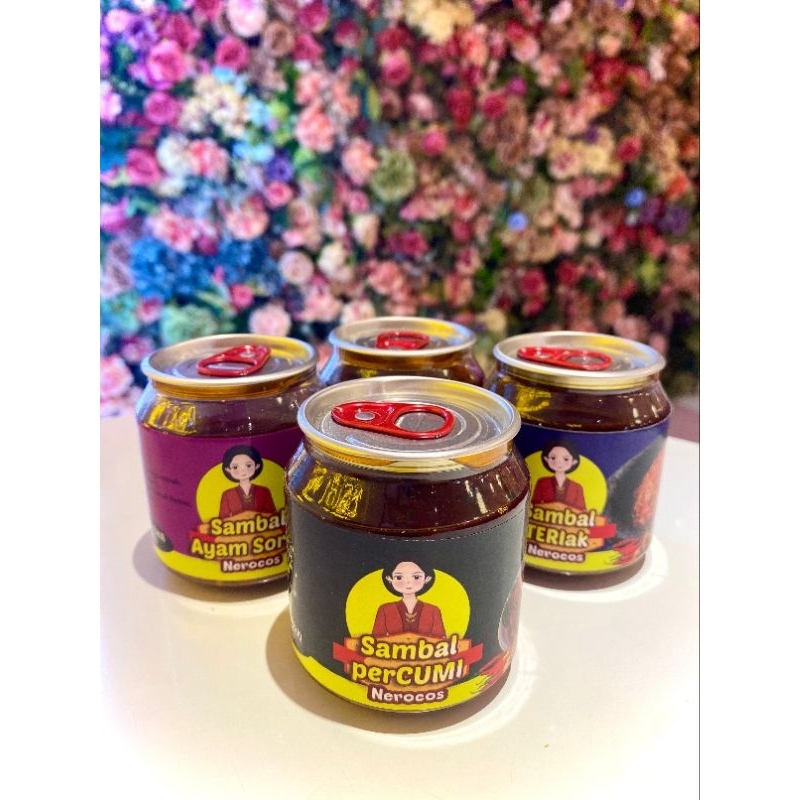 

sambal cumi 200 gram sambal perCUMI nerocos 200 gram