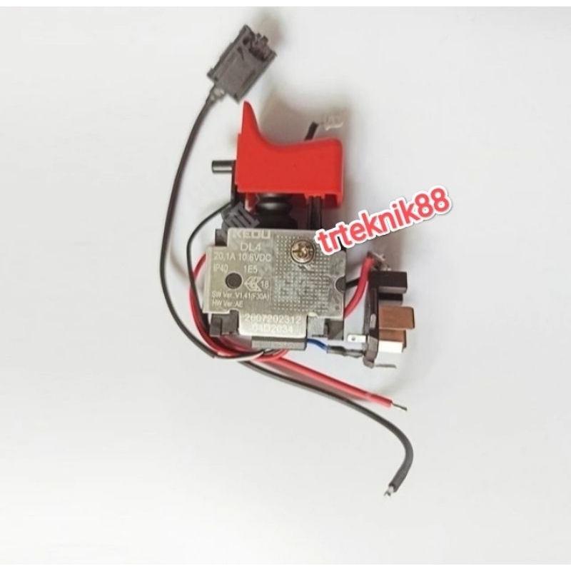 ORIGINAL ELECTONIC MODUL / SWITCH SAKLAR BOR CORSLESS BOSCH GDR 120 Li