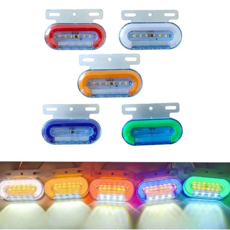 Lampu Samping Bak Truk LED 24 Volt