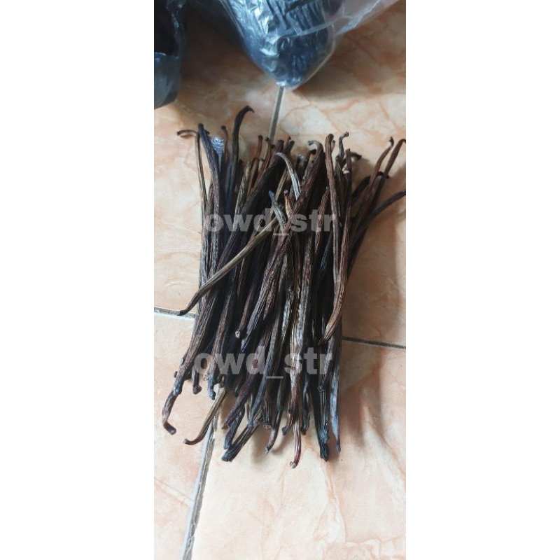 

vanila beans / vanilla beans grade A / vanila kering buah vanila