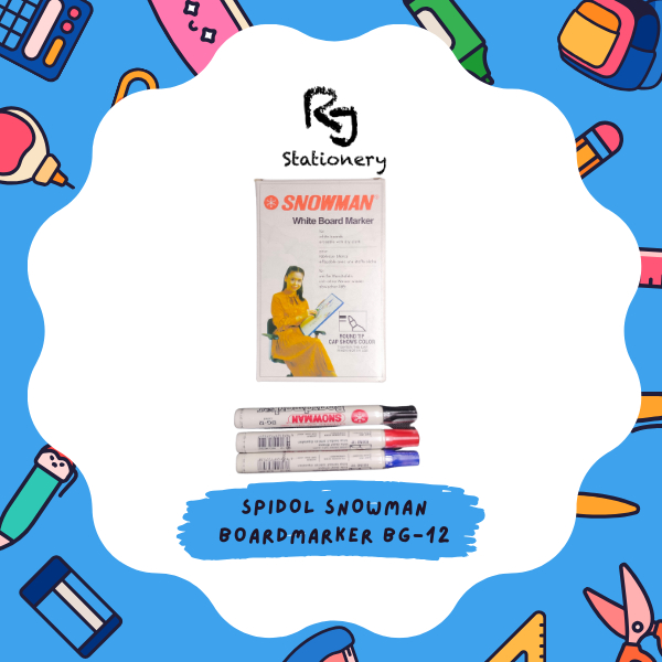 

Spidol Snowman Papan Tulis / Whiteboard / Permanent Marker