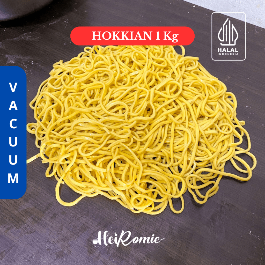 

Vacuum Pack Mie Hokian Lomie Hokkian 1 Kg