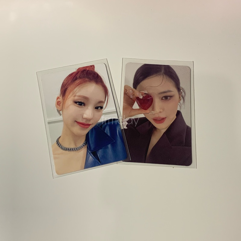 [READY STOCK] PHOTOCARD ITZY YEJI RYUJIN NBD CHECKMATE