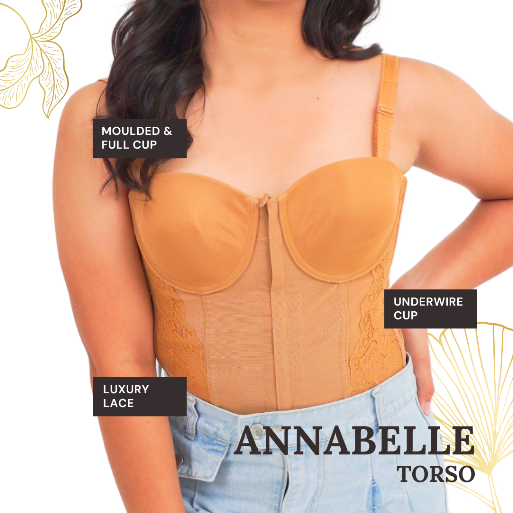Annabelle Fiori  - longtorso dengan Bra Strapless Berkelas