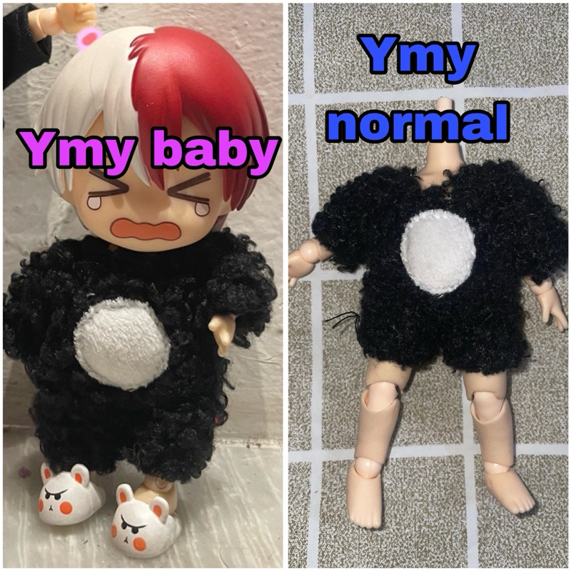 baju ymy baby celana nendoroid onesie obitsu ob11 ymy nendo pakaian