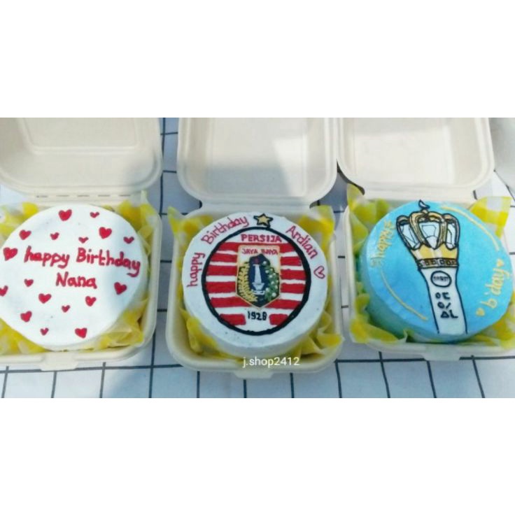 

Jangan Sampai Kehabisan D12cm Bento cake bagasse box jakarta Custom birthday cake Korean cake Baca Deskripsi