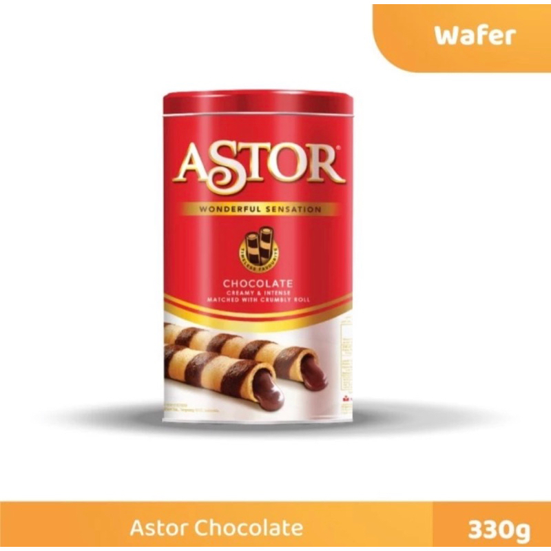 

Astor Wafer Double Cokelat 330 gram