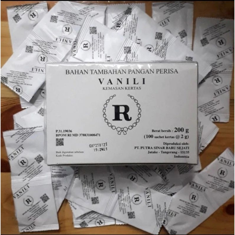 

Vanili R / Vanili Bubuk R / Vanili R Sachet 2 gr